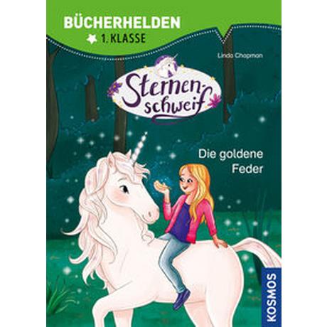 Sternenschweif, Bücherhelden 1. Klasse, Die goldene Feder Chapman, Linda; Kühler, Anna-Lena (Illustrationen) Copertina rigida 