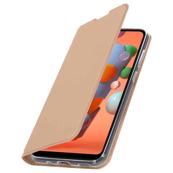 Avizar  Étui Folio Satiné Galaxy A11 / M11 Rose 