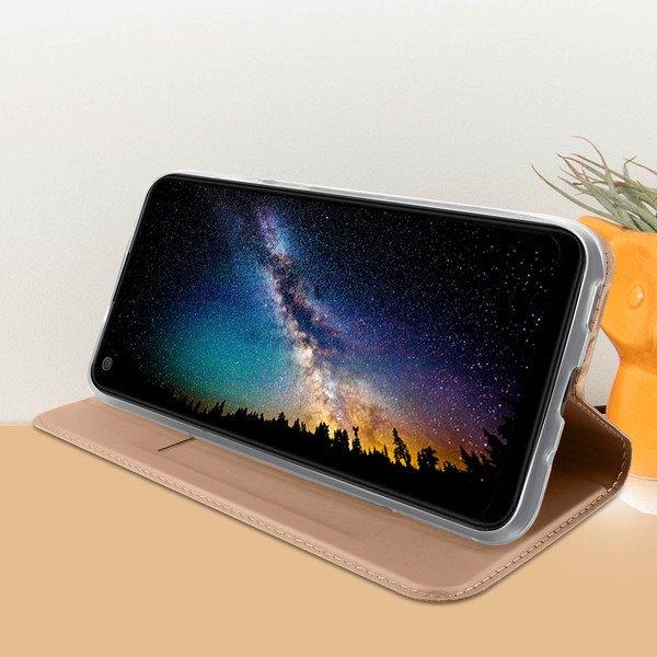 Avizar  Klapphülle Galaxy A11 Rosegold 