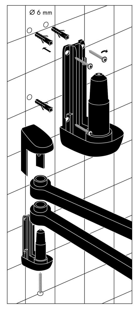 Laguna Porte-verre blanc  