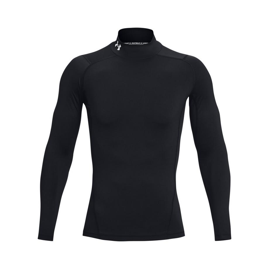 UNDER ARMOUR HeatGear T-Shirt Manica Lunga con Collo Alto  