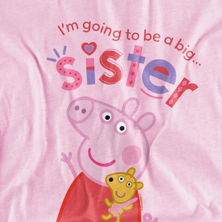 Peppa Pig  Big Sister T-Shirt 
