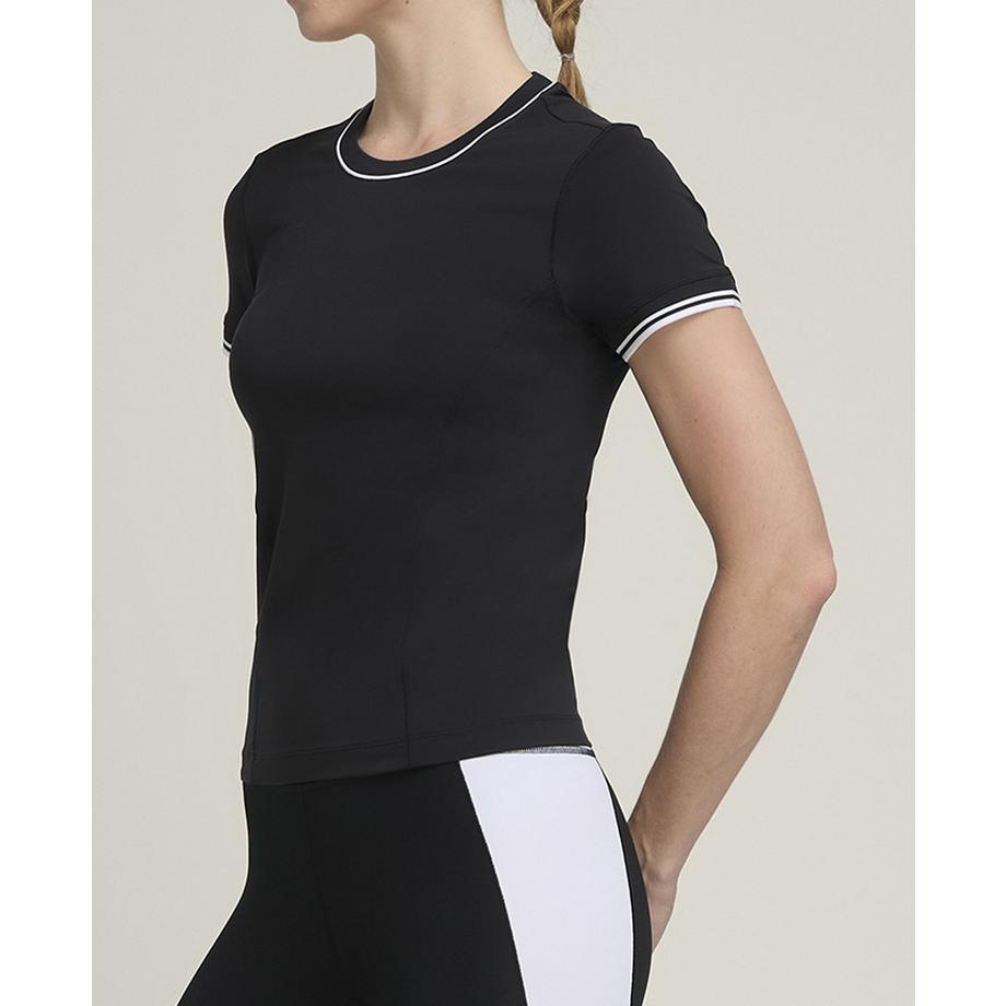 Wilson  T-shirt sans couture Team Femme Noir 