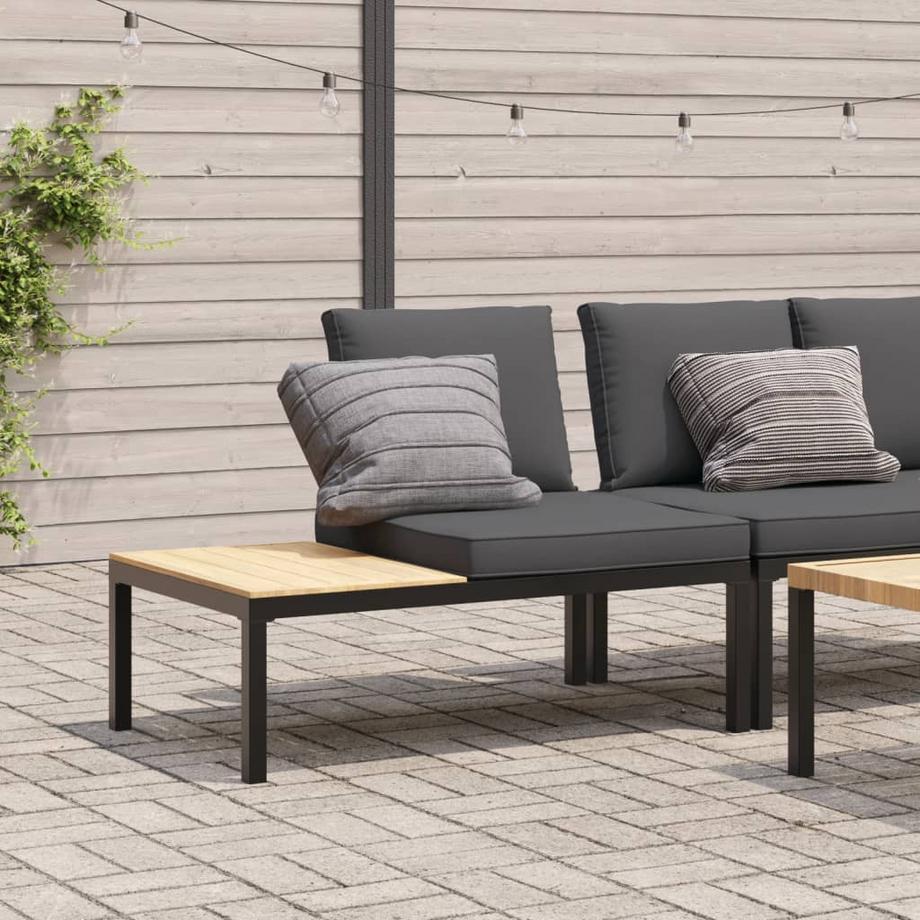 VidaXL Gartenbank aluminium  
