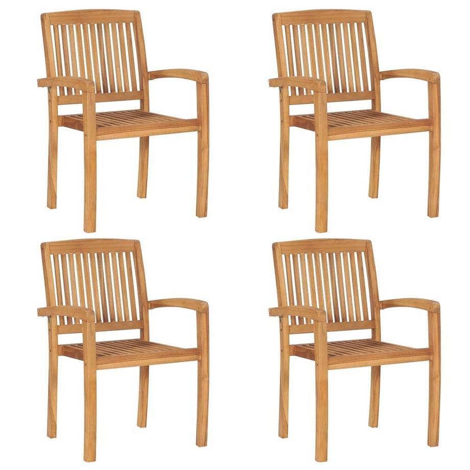 VidaXL Ensemble de salle à manger de jardin bois  