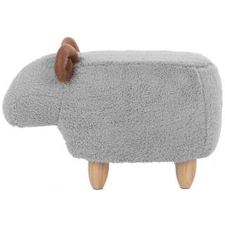 Beliani Repose-pied en Polyester Moderne LAMB  