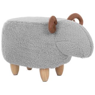 Beliani Repose-pied en Polyester Moderne LAMB  