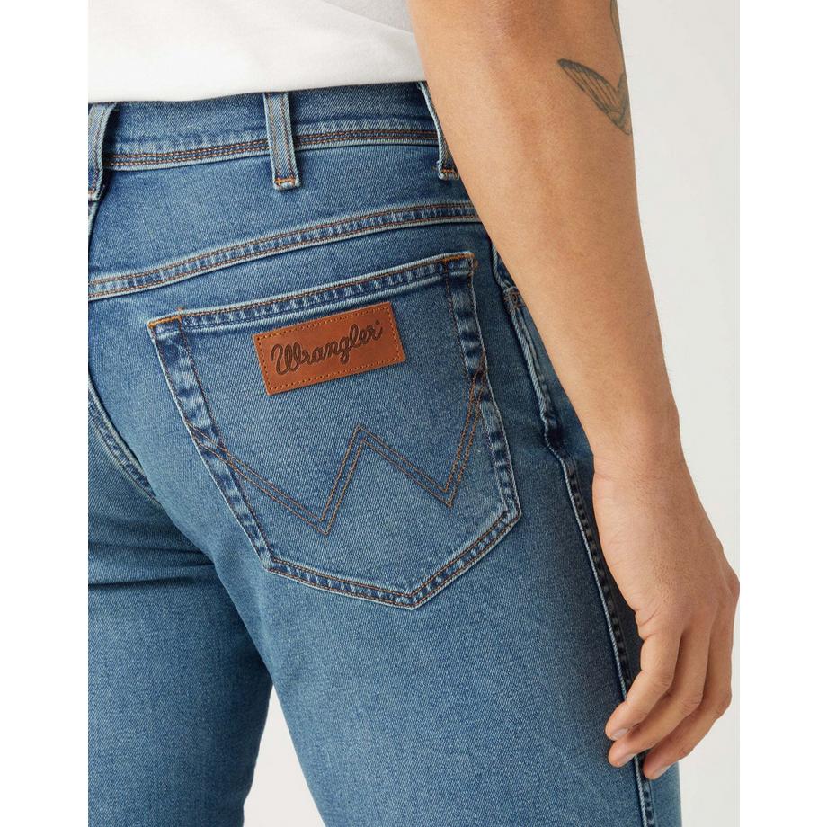 Wrangler Texas Low Stretch Straight Leg Jeans  
