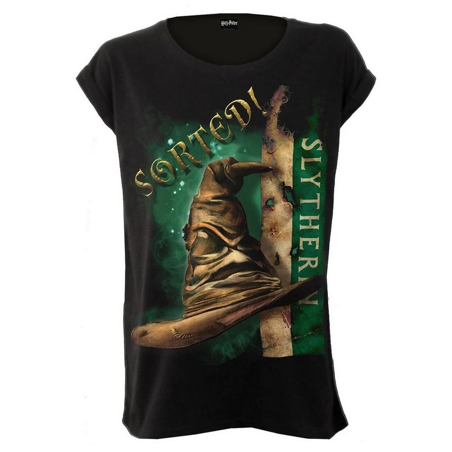 Haut Mancherons Motiftyle Chapeau Slytherin