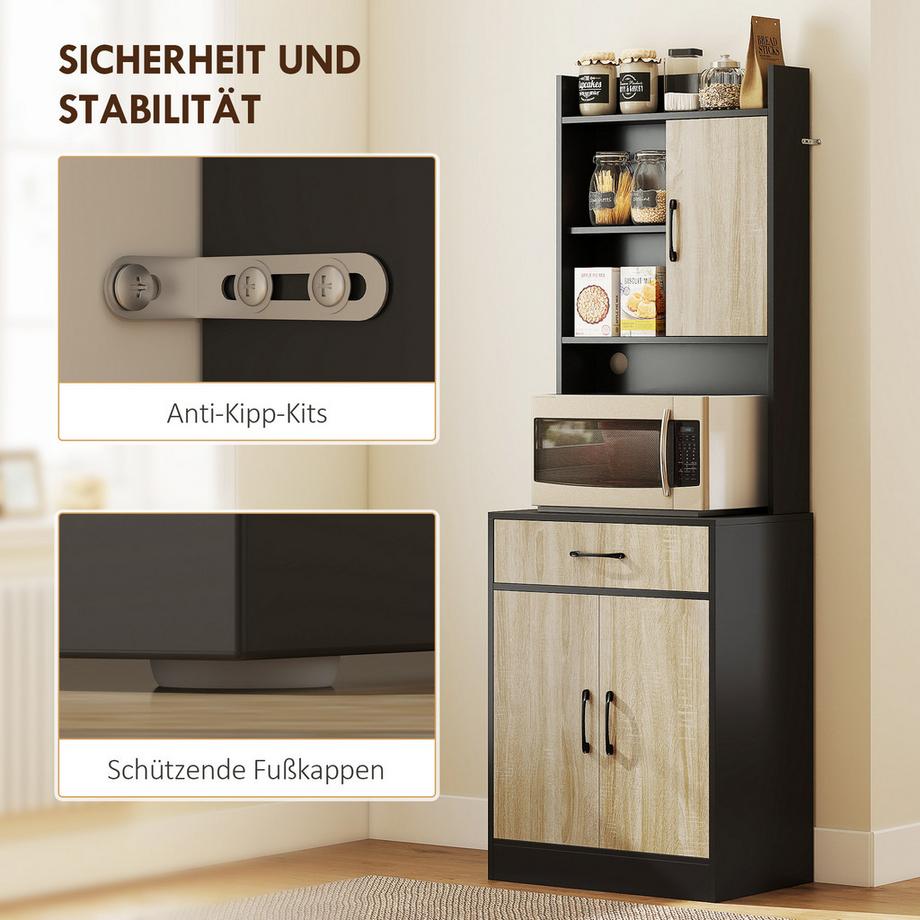 HOMCOM armoire de cuisine  