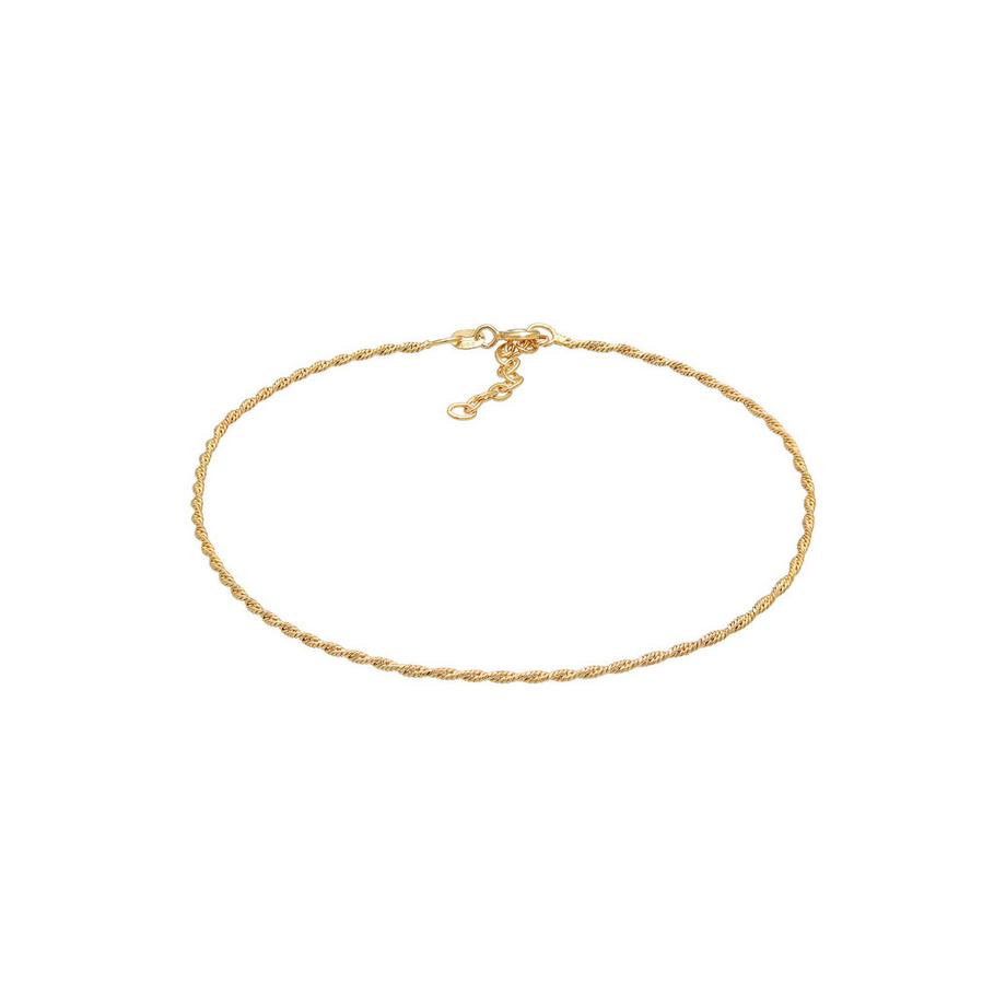 Bracelet de Cheville Collier En Cordon Torsadé Basic Trend Réglable