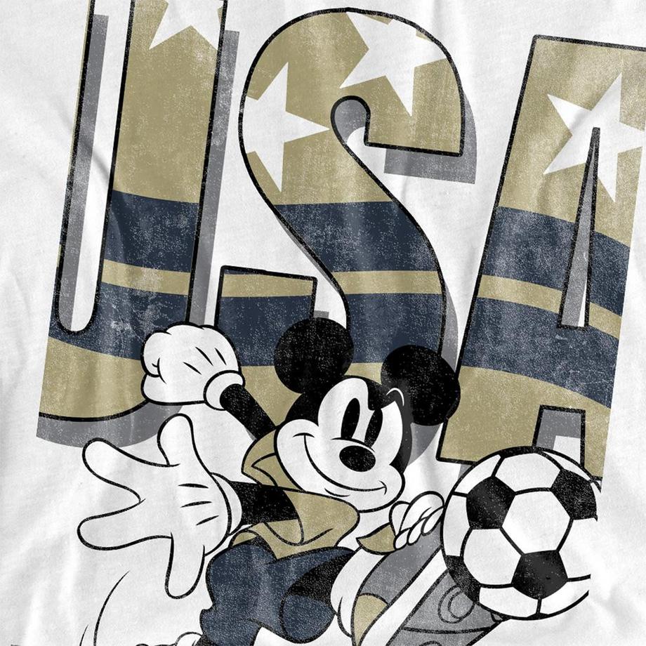 Disney  T-ShirtMotif Mickey Mouse Usa Soccer 
