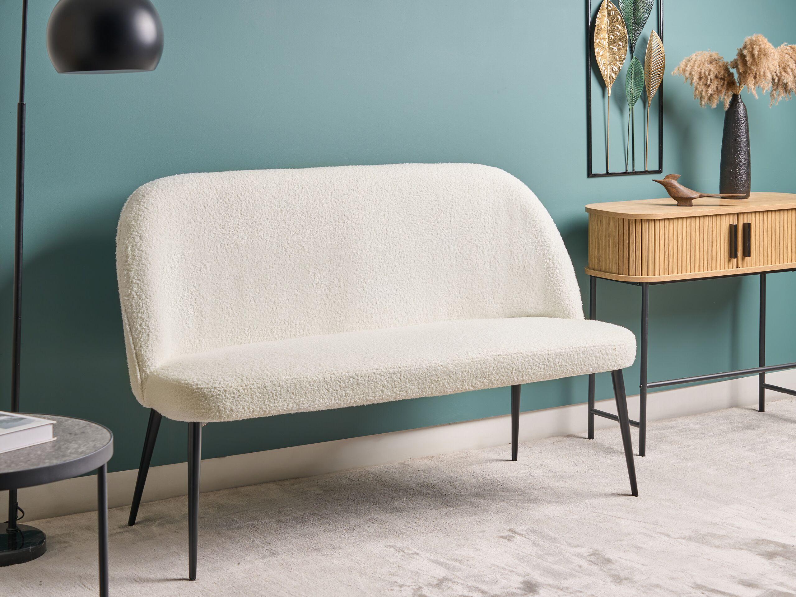 Beliani 2 Sitzer Sofa aus Bouclé Modern OSBY  