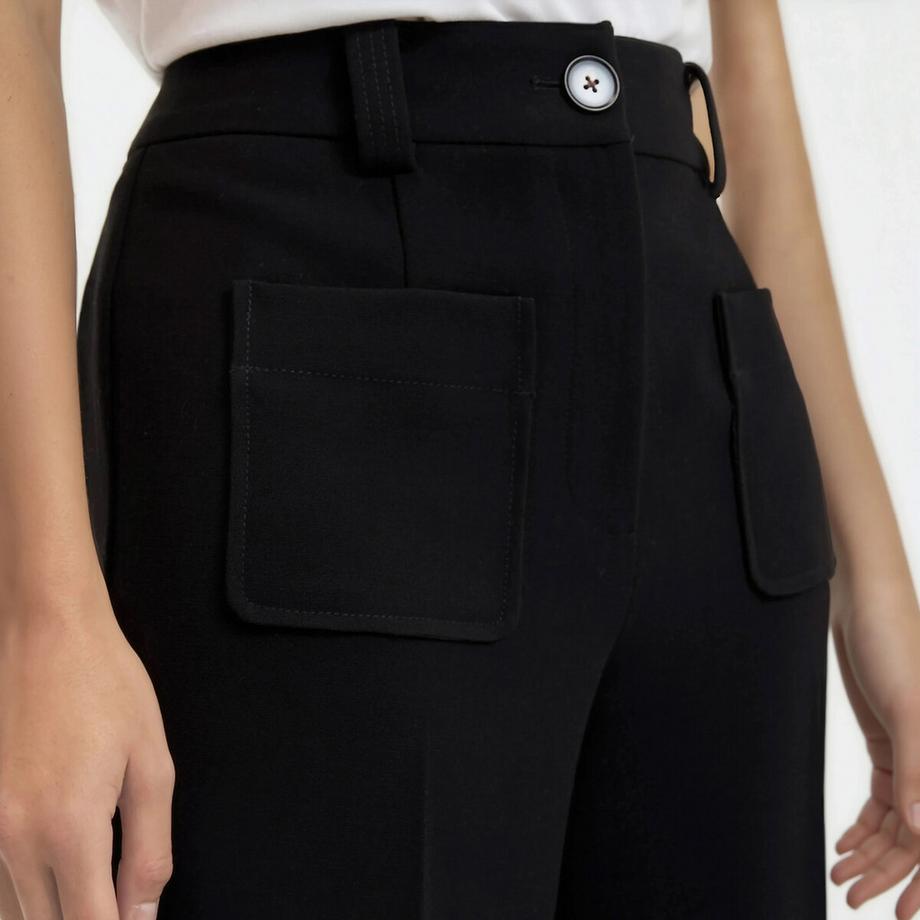 La Redoute Collections Pantaloni a zampa Signature  