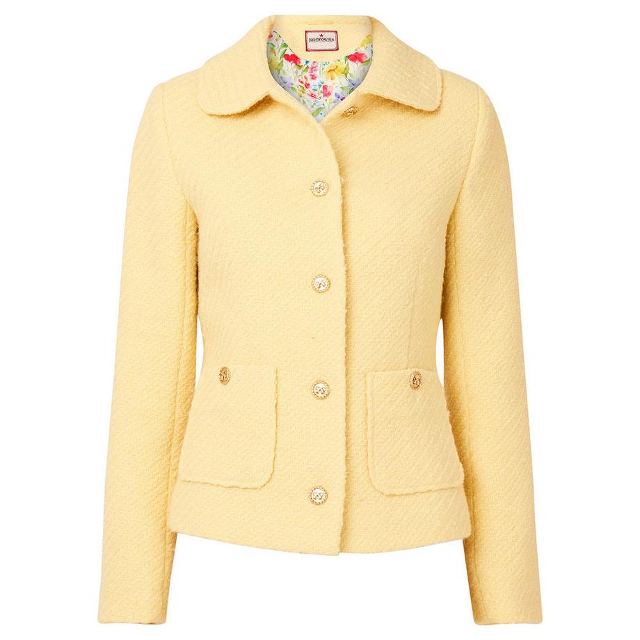 Joe Browns Veste Tweed Vintage avec Col  