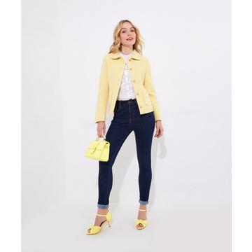 Vintage Tweedjacke mit Kragen