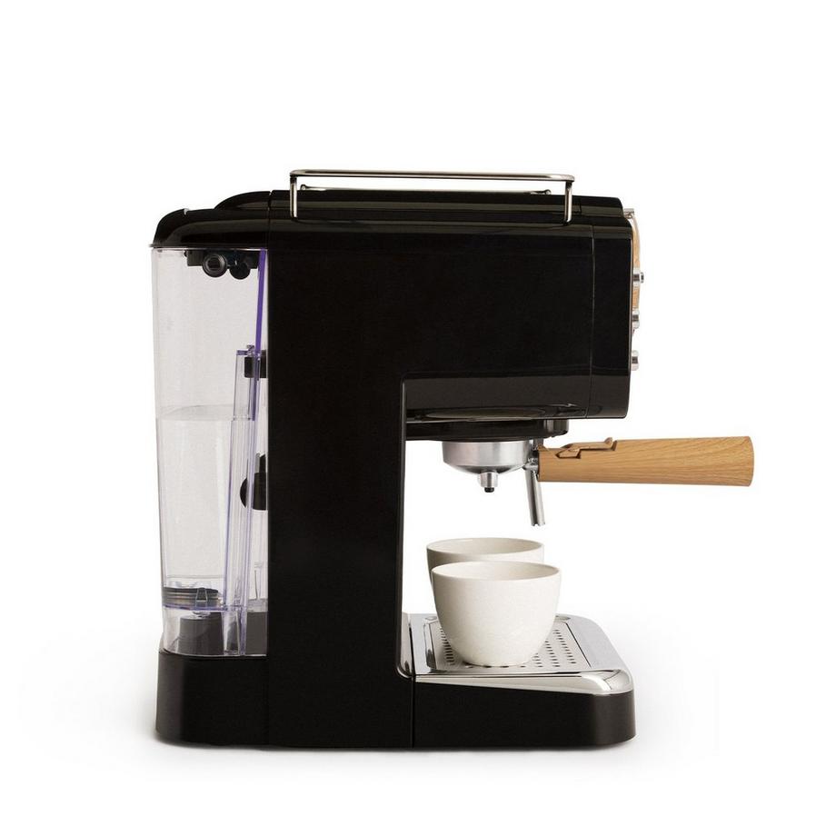 CREATE  Kaffeemaschine THERA RETRO, black & Natural wood 