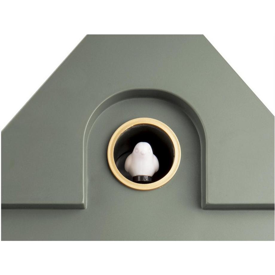 KARLSSON Wanduhr Kuckuck Grün  