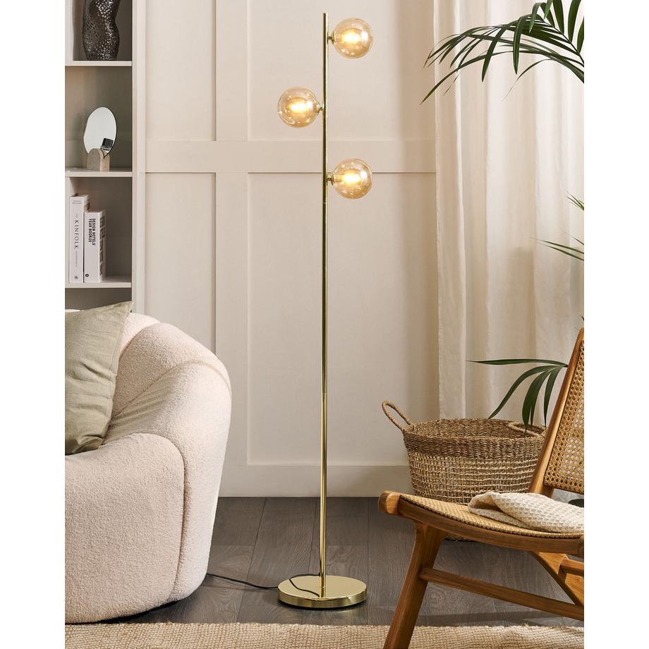 Beliani Lampadaire en Acier  RAMIS  