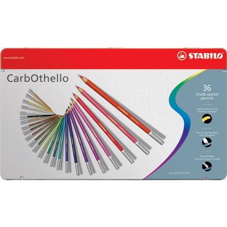 STABILO STABILO CarbOthello Pastellkreidestift 1436-6 36 Farben  