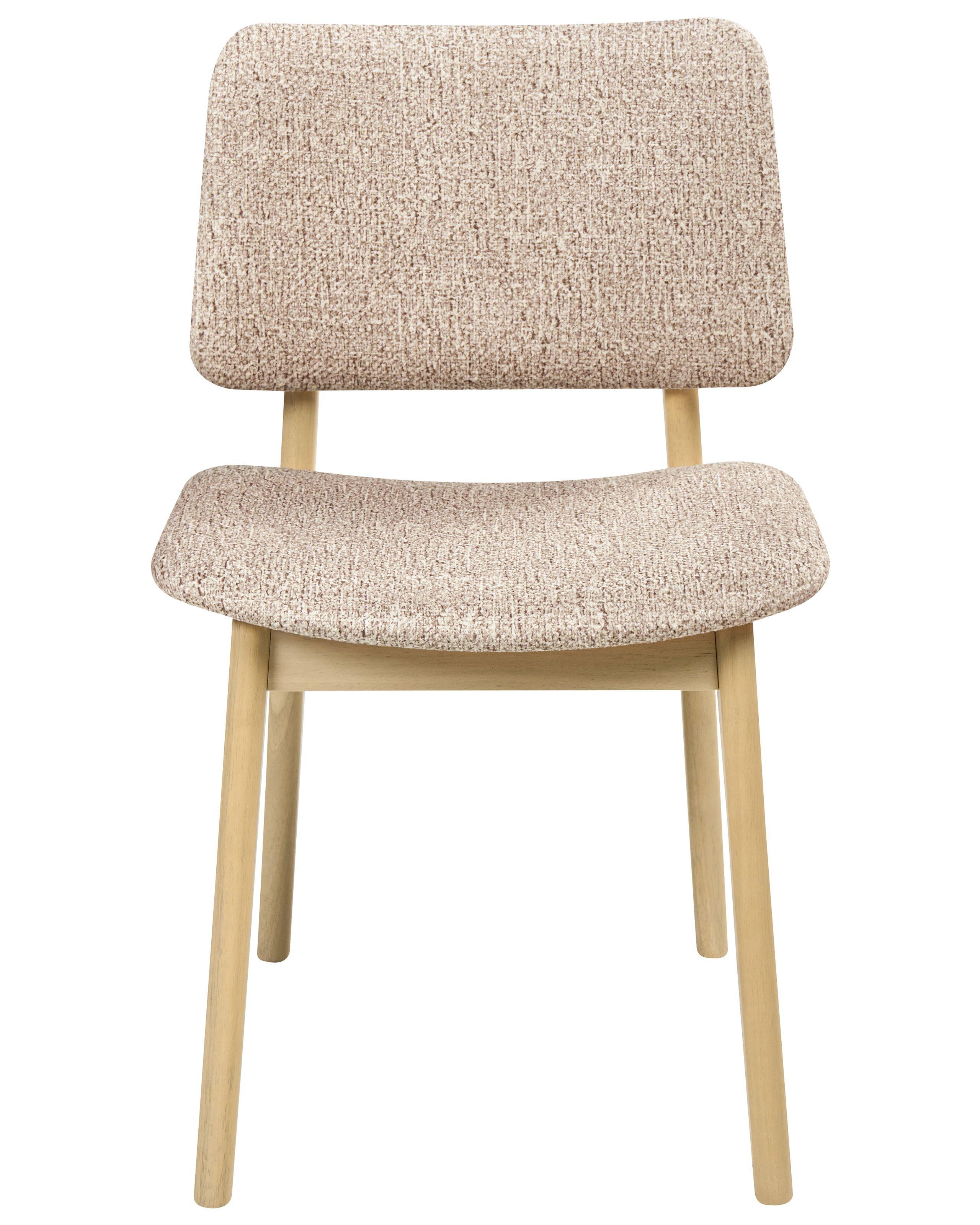 Beliani Set di 2 sedie da pranzo en Bouclé Scandinavo BLANE  