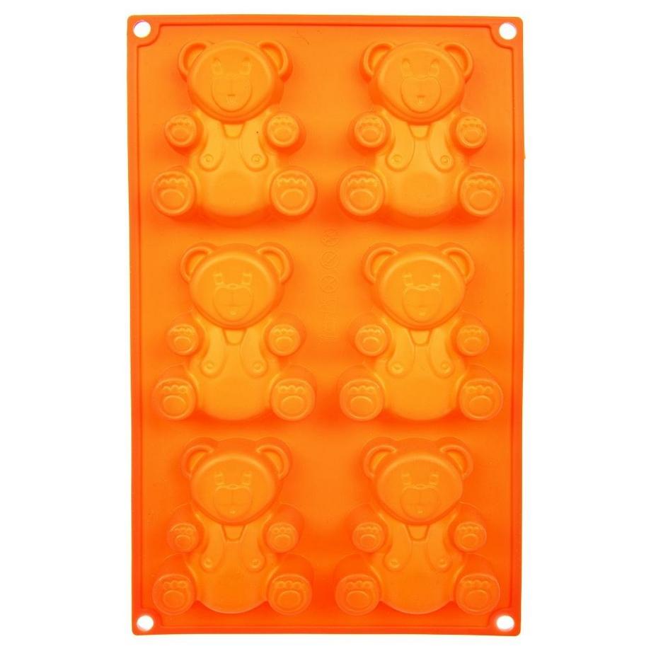 Orion  Silikonform zum einfachen Backen eines Bärenkuchens 