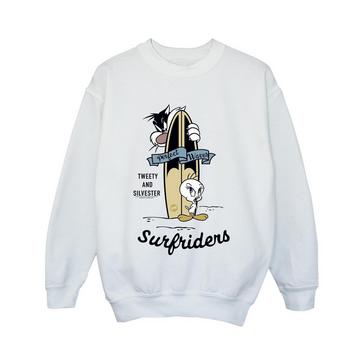Tweety And Sylvester Perfect Waves Sweatshirt