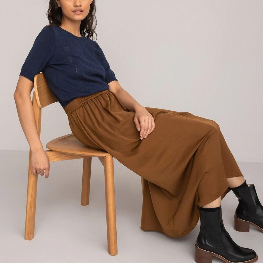 La Redoute Collections  Chelsea-Boots mit breitem Absatz 