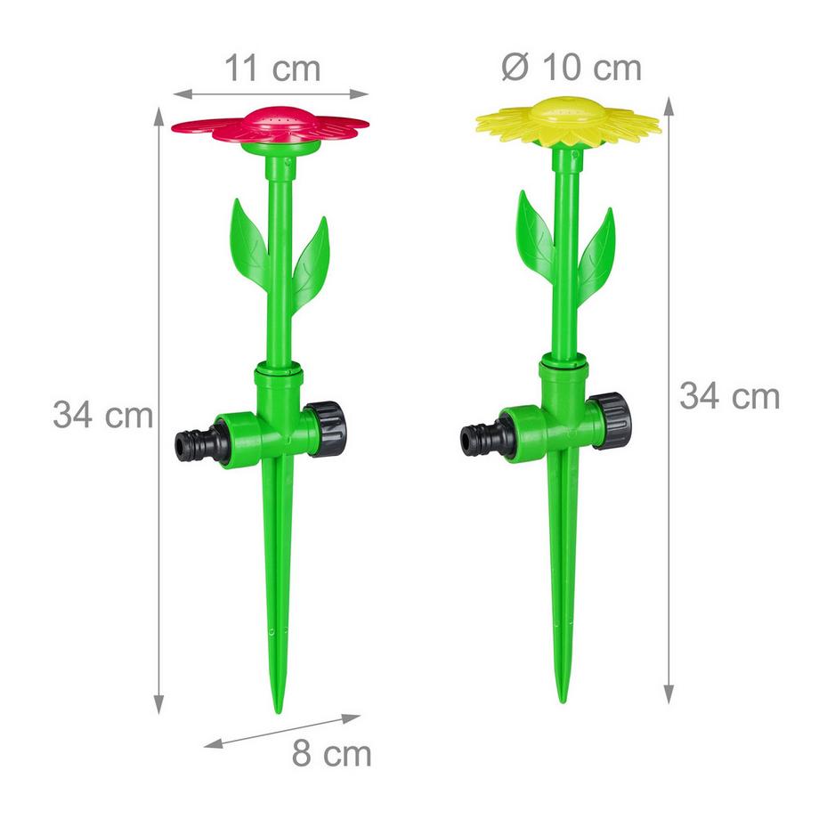 B2X  Sprinklerblume - 6er Set 