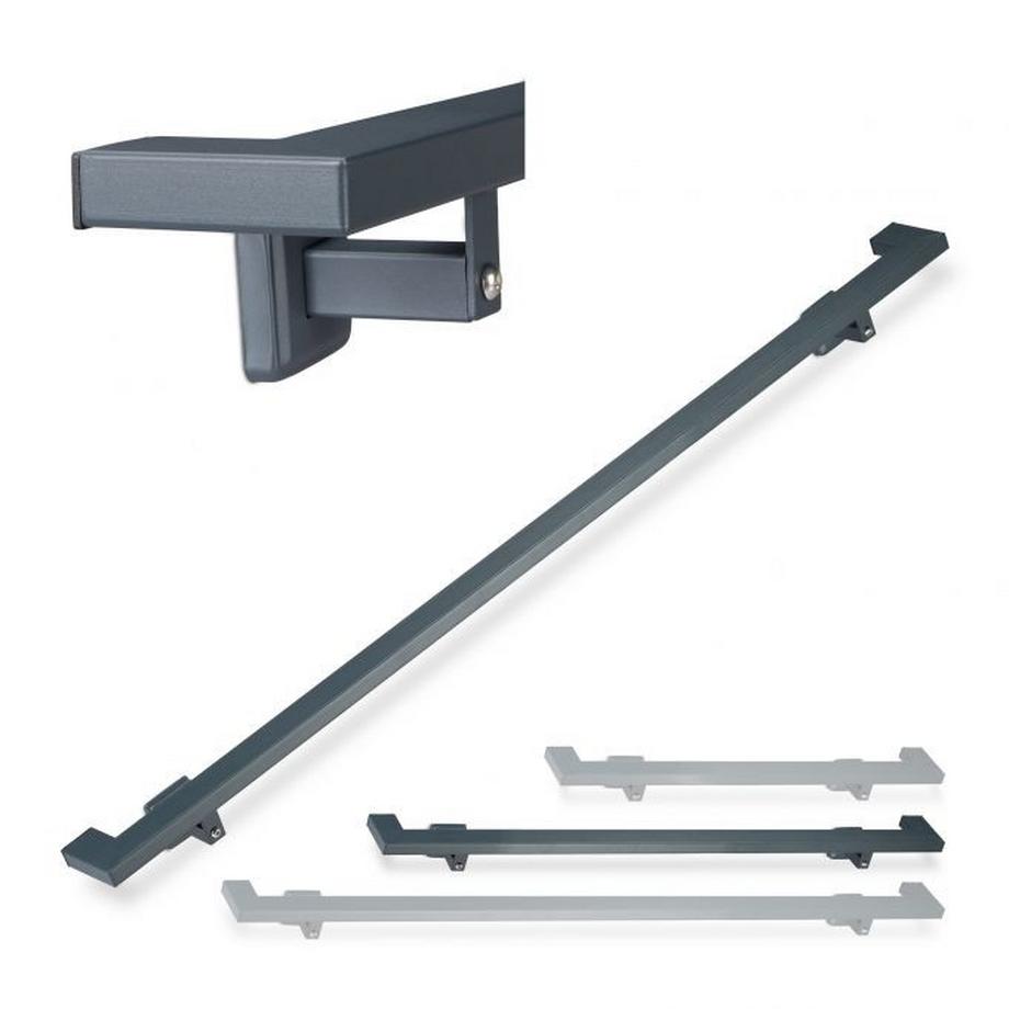 corrimano in alluminio