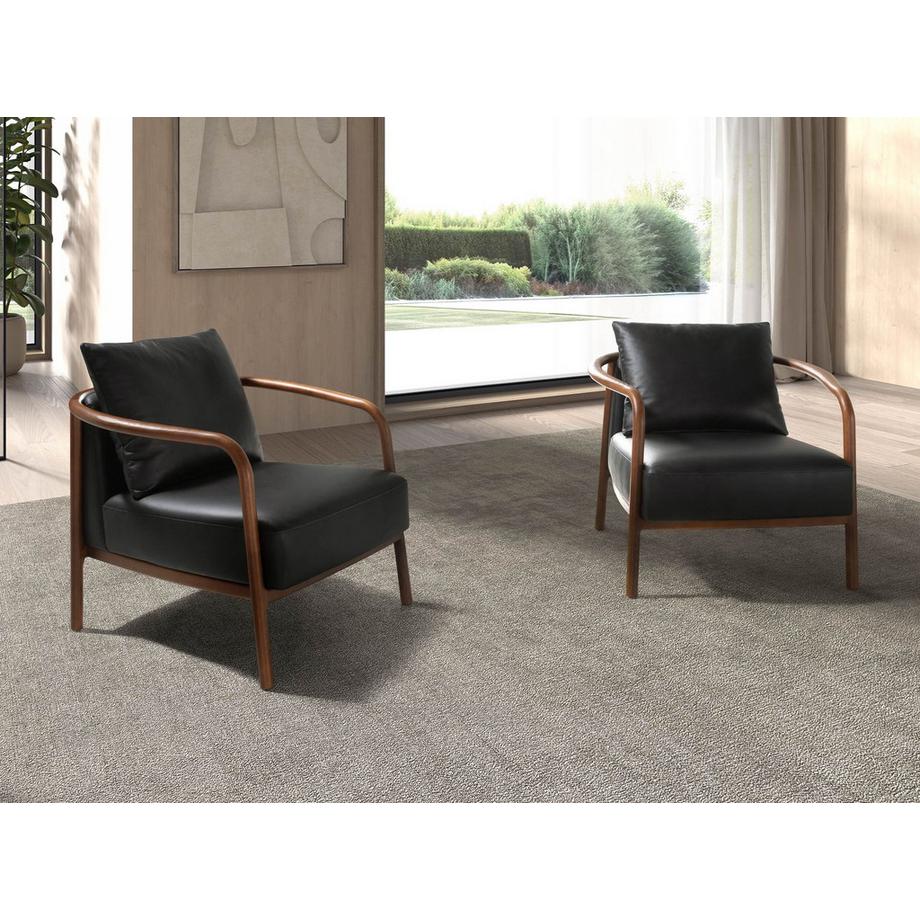 ANGEL CERDA Fauteuil en cuir  