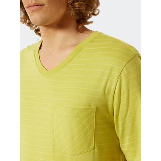 Schiesser Pigiama Fashion Top Maniche Corte Scollo a V e Pantaloncini  