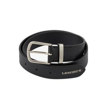 ceinture en cuir gaufré