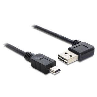 DeLock  2m USB 2.0 A - miniUSB m/m USB Kabel USB A Mini-USB A Schwarz 