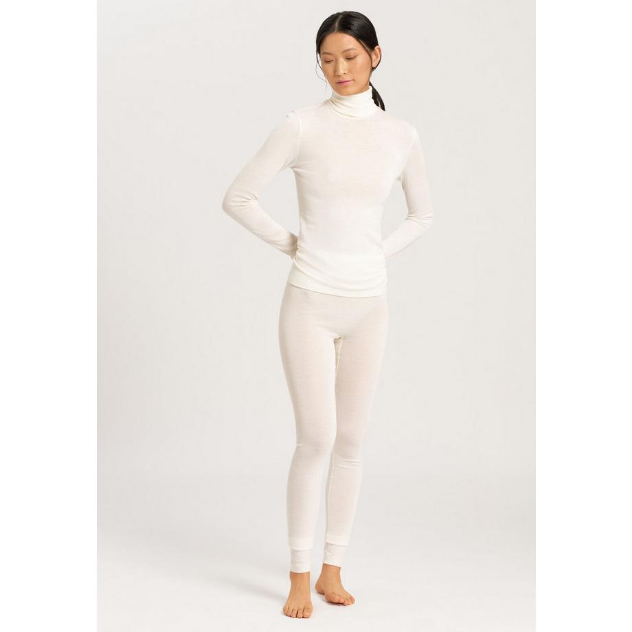 HANRO Woll Seide Rollkragenshirt  