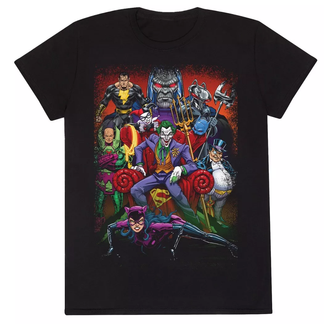 The Joker - Villains TShirt 100. Geburtstag, für Damen, Schwarz, Größe M