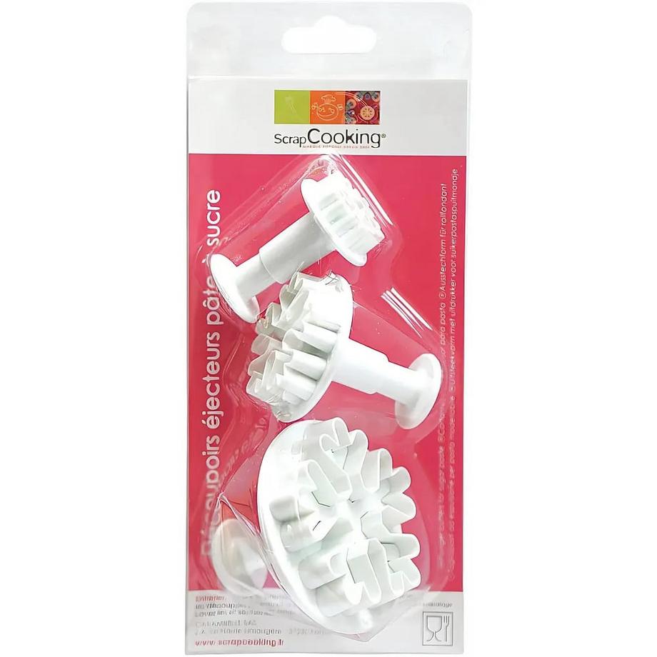 ScrapCooking Kit d'emporte-pièces Flocons de neige  