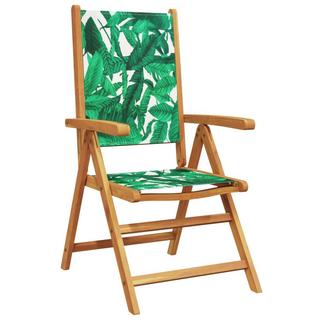 VidaXL Chaise de jardin bois d'acacia  