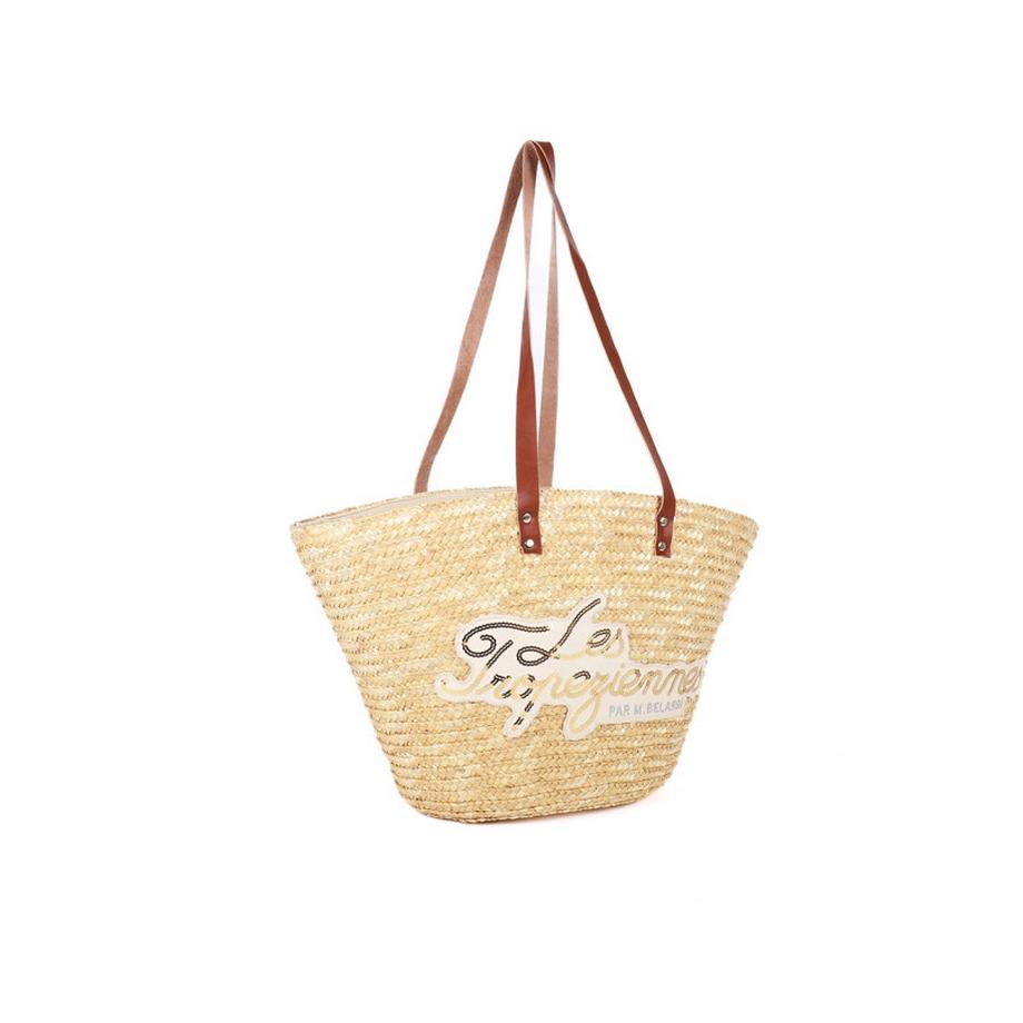 Les Tropeziennes Sac Milos en paille  