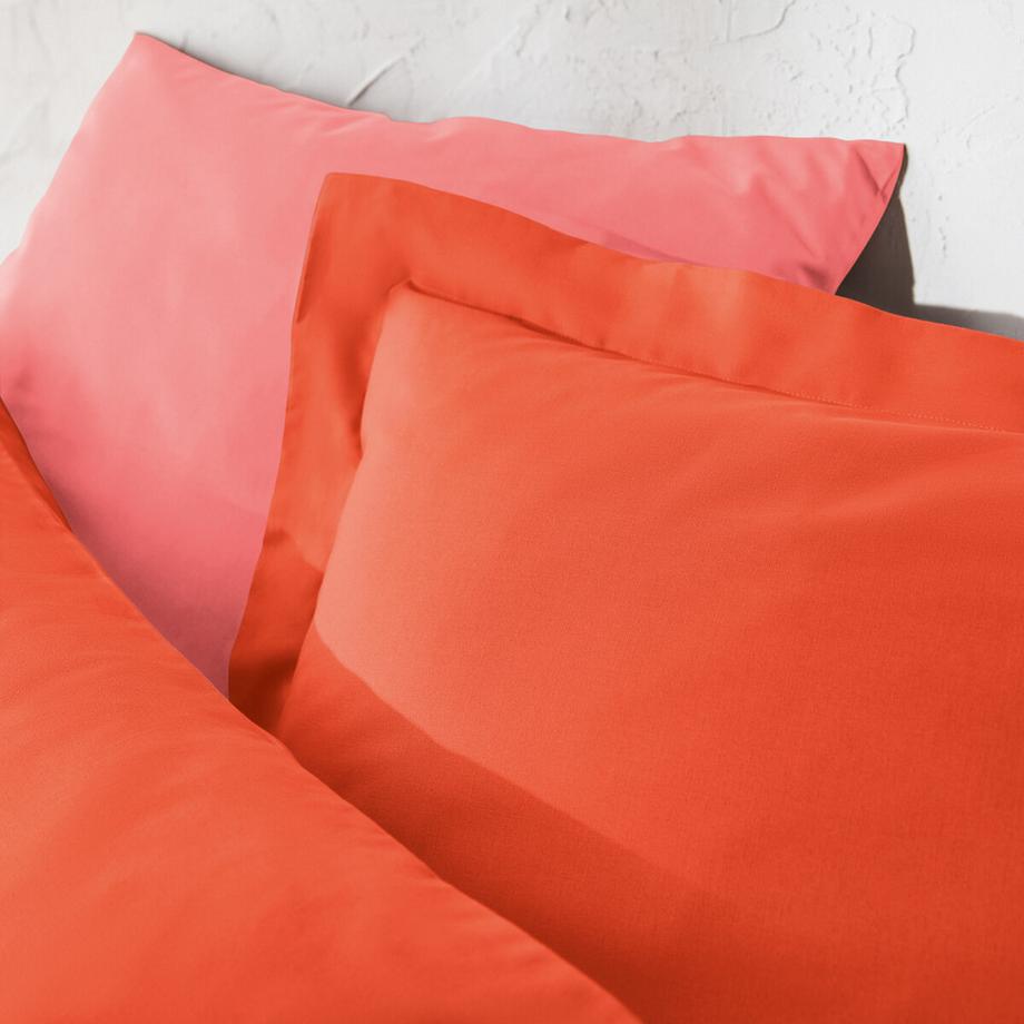 La Redoute Intérieurs Scenario Housse de couette unie en polycoton  