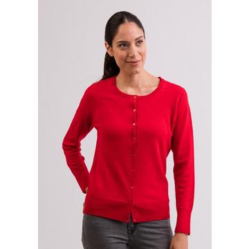 Kaschmir Cardigan Rundhals