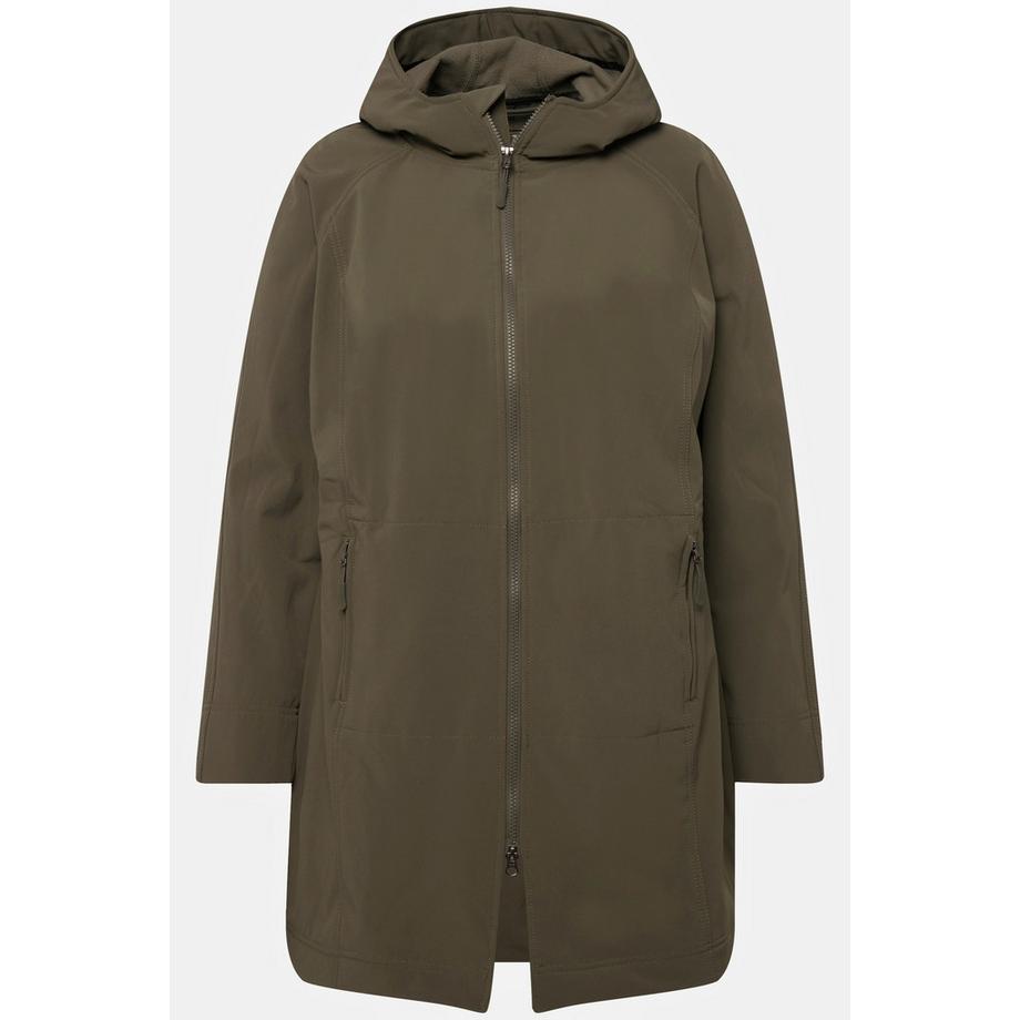 Ulla Popken HYPRAR Veste Softshell Déperlante avec Doublure Polaire  