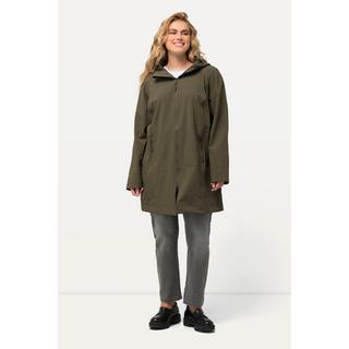 Ulla Popken HYPRAR Giacca Softshell Idrorepellente con Fodera in Pile  