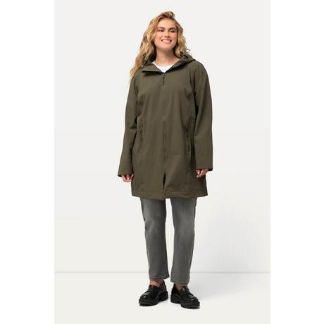 Ulla Popken  HYPRAR Softshelljacke, wasserabweisend, Fleecefutter 