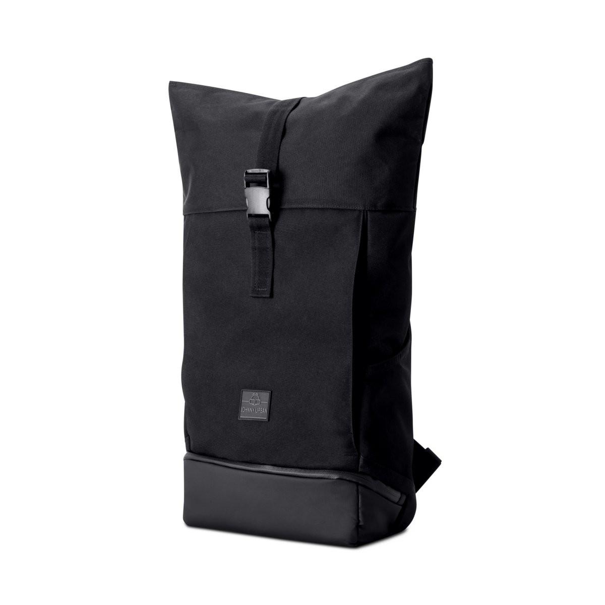 Johnny Urban Allen - Rolltop Rucksack M Schwarz  