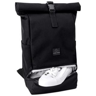 Johnny Urban Allen - Rolltop Rucksack M Schwarz  