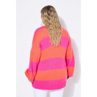Studio Untold Cardigan Oversize Rayures Cordon à Nouer  