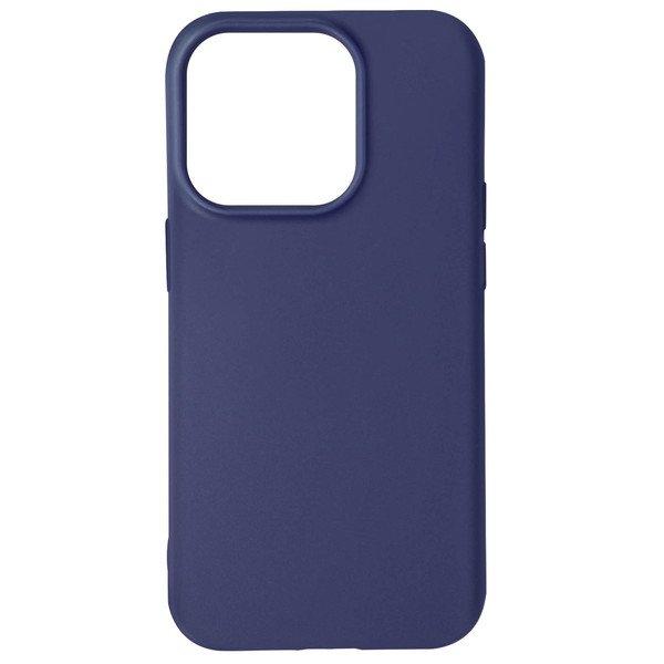 Avizar  Cover iPhone 14 Pro Silicone Blu Notte 