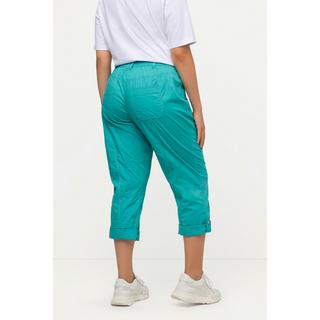 Ulla Popken  Pantalon cargo 7/8 avec attaches, taille confortable 