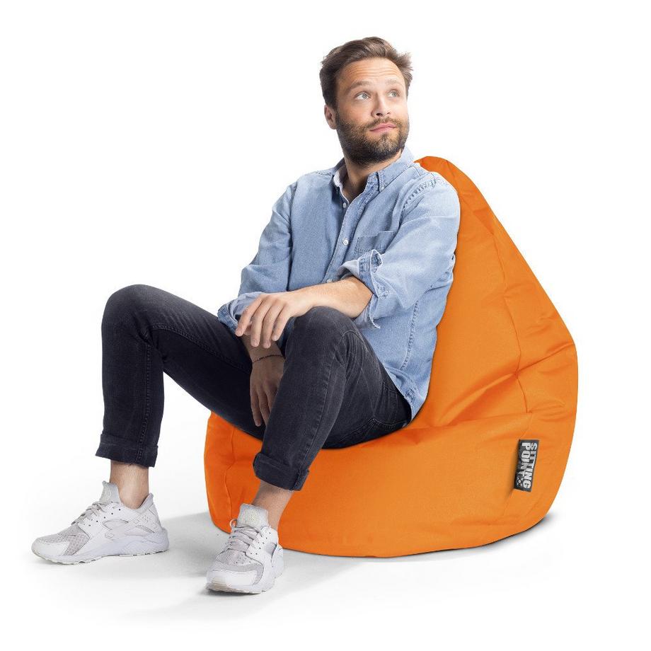 Sitting Point Sitzsack BeanBag Brava XL, orange  
